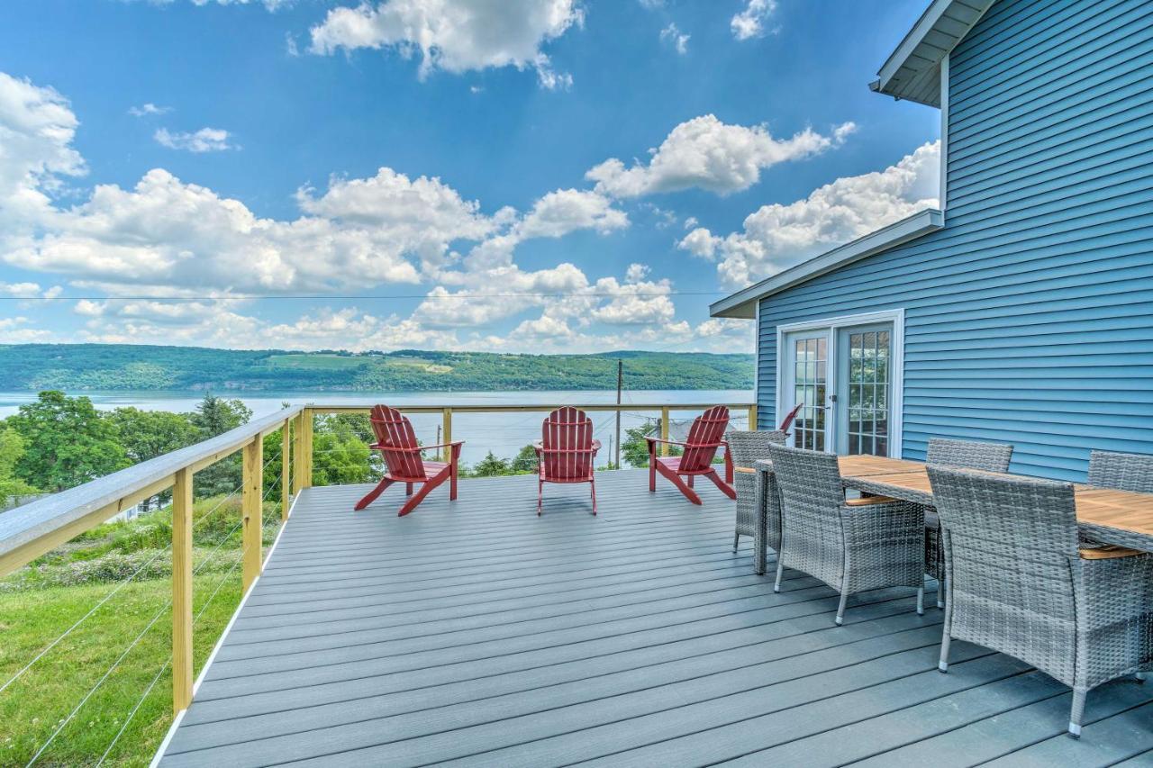 Watkins Glen Lakeview Cottage With Waterfall! Exterior foto